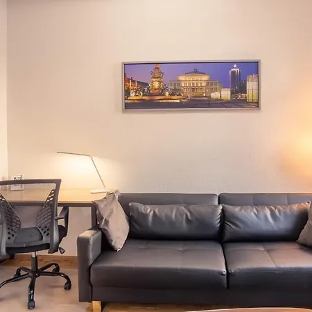 Feelgoodflats Design Apartment In City Center, Central Station Close With Netflix Und Workplace Leipzig Exterior photo